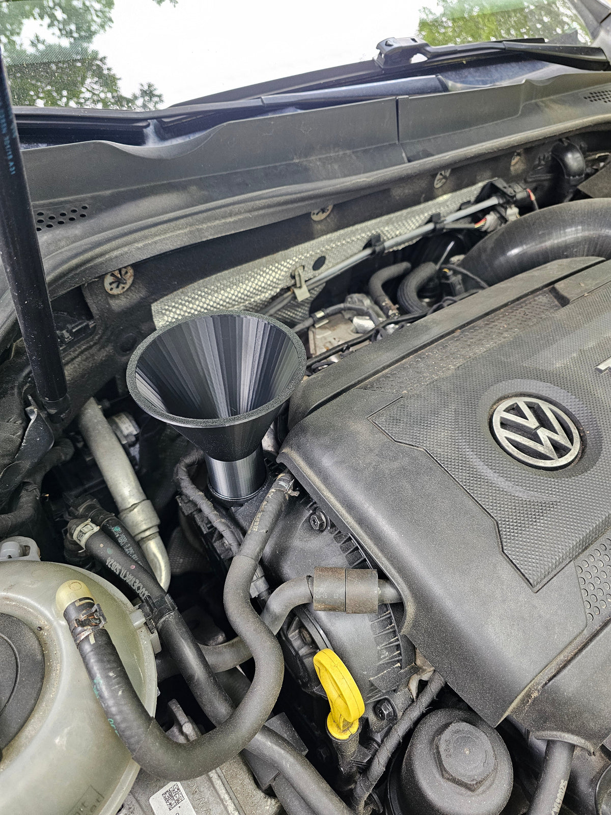 MK7 Golf EA888 Oil Cap Funnel Adapter